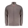 Sweat-shirt zippé marron pour homme Norvège 1963 - NORWAY 1963