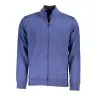 SWEAT-SHIRT BLEU À FERMETURE ÉCLAIR POUR HOMME US GRAND - U.S. GRAND