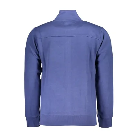 SWEAT-SHIRT BLEU À FERMETURE ÉCLAIR POUR HOMME US GRAND - U.S. GRAND