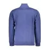 SWEAT-SHIRT BLEU À FERMETURE ÉCLAIR POUR HOMME US GRAND - U.S. GRAND