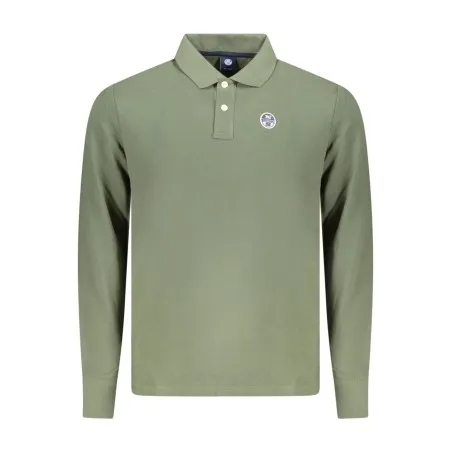 POLO À MANCHES LONGUES POUR HOMME NORTH SAILS, VERT - NORTH SAILS