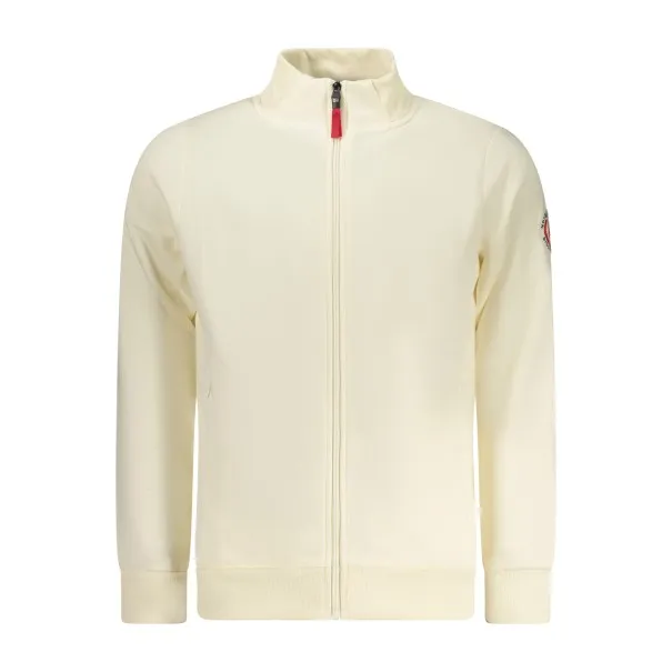 Sweat-shirt zippé blanc pour homme Norvège 1963 - NORWAY 1963