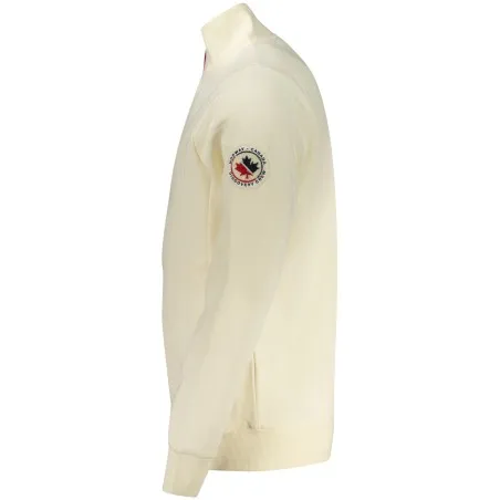 Sweat-shirt zippé blanc pour homme Norvège 1963 - NORWAY 1963