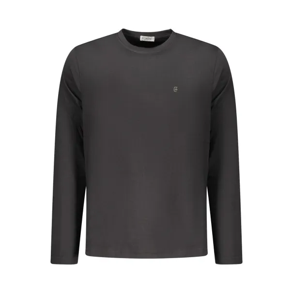 T-shirt à manches longues noir pour homme Coveri Moving - COVERI MOVING