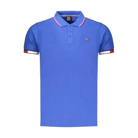 Polo homme à manches courtes, Norvège 1963, bleu - NORWAY 1963