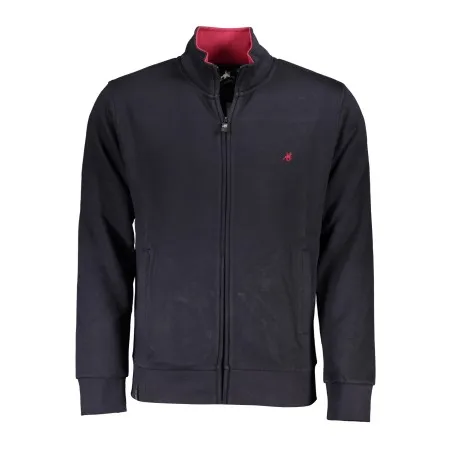 SWEAT-SHIRT BLEU À FERMETURE ÉCLAIR POUR HOMME US GRAND - U.S. GRAND