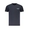 T-SHIRT À MANCHES COURTES CAVALLI CLASS HOMME BLEU - CAVALLI CLASS