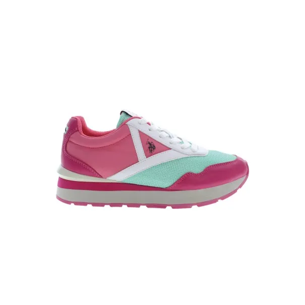 US POLO ASSN. CHAUSSURES DE SPORT ROSES POUR FEMMES - U.S. POLO ASSN