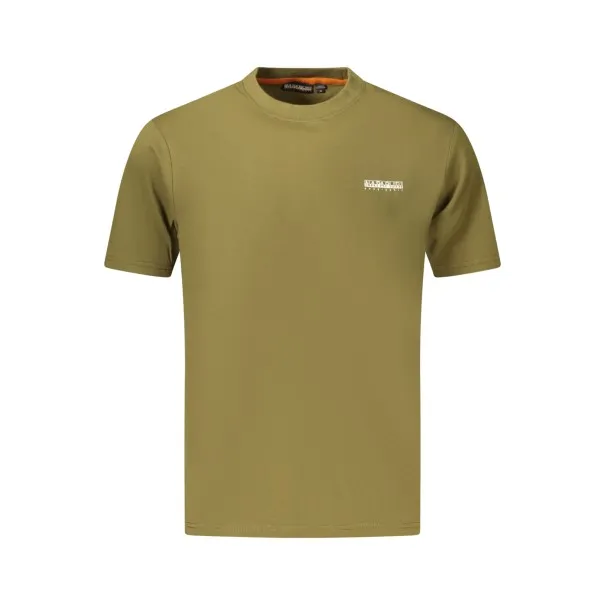 T-shirt vert à manches courtes pour homme NAPAPIJRI - NAPAPIJRI
