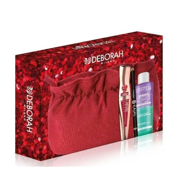 Coffret maquillage DEBORAH MASCARA + CRAYON + DÉMAQUILLANT - DEBORAH Coffret maquillage DEBORAH MASCARA + CRAYON + DÉMAQUILLANT - DEBORAH