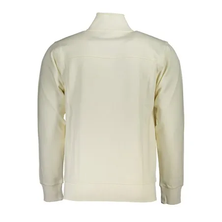 SWEAT-SHIRT BLANC À FERMETURE ÉCLAIR POUR HOMME US GRAND - U.S. GRAND