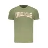 T-SHIRT À MANCHES COURTES CAVALLI CLASS HOMME VERT - CAVALLI CLASS