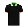 Polo homme à manches courtes, Norvège 1963, noir - NORWAY 1963