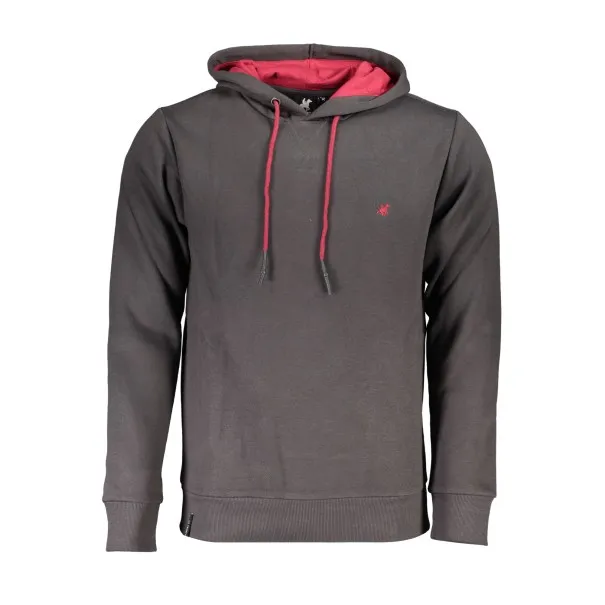 SWEAT-SHIRT GRIS À FERMETURE ÉCLAIR POUR HOMME US GRAND - U.S. GRAND