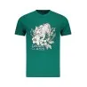 T-SHIRT À MANCHES COURTES CAVALLI CLASS HOMME VERT - CAVALLI CLASS