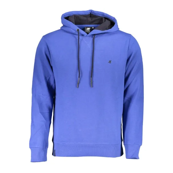 SWEAT-SHIRT BLEU À FERMETURE ÉCLAIR POUR HOMME US GRAND - U.S. GRAND
