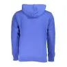 SWEAT-SHIRT BLEU À FERMETURE ÉCLAIR POUR HOMME US GRAND - U.S. GRAND