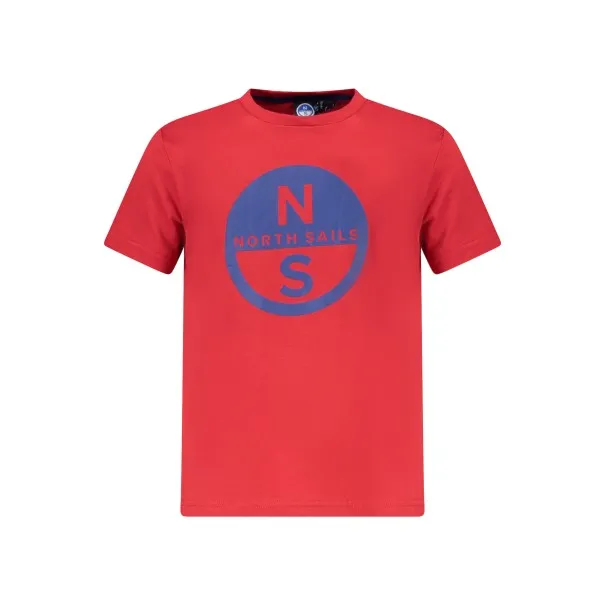T-SHIRT MANCHES COURTES NORTH SAILS ENFANT ROUGE - NORTH SAILS