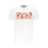 T-SHIRT À MANCHES COURTES CAVALLI CLASS HOMME BLANC - CAVALLI CLASS