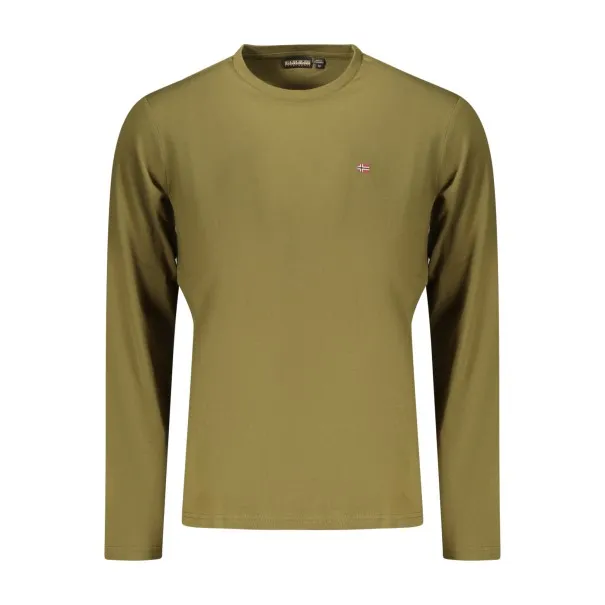 T-shirt vert à manches longues pour homme NAPAPIJRI - NAPAPIJRI
