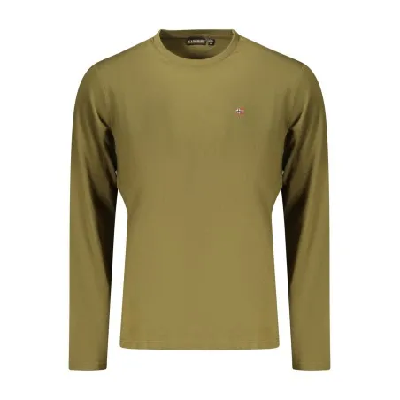T-shirt vert à manches longues pour homme NAPAPIJRI - NAPAPIJRI
