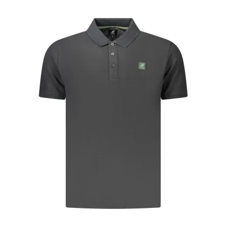 Chemise polo US Grand Polo à manches courtes pour homme, noire - U.S. GRAND