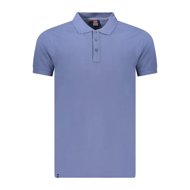 Polo homme à manches courtes, Norvège 1963, bleu - NORWAY 1963
