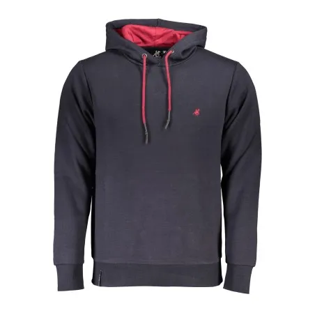 SWEAT-SHIRT BLEU À FERMETURE ÉCLAIR POUR HOMME US GRAND - U.S. GRAND