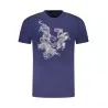 T-SHIRT À MANCHES COURTES CAVALLI CLASS HOMME BLEU - CAVALLI CLASS