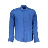 CHEMISE À MANCHES LONGUES LA MARTINA HOMME BLEU - LA MARTINA