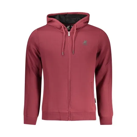SWEAT-SHIRT FERMETURE ÉCLAIR ROUGE POUR HOMME US GRAND - U.S. GRAND