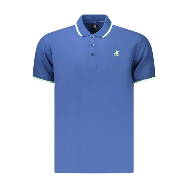 Polo US Grand à manches courtes pour homme, bleu - U.S. GRAND