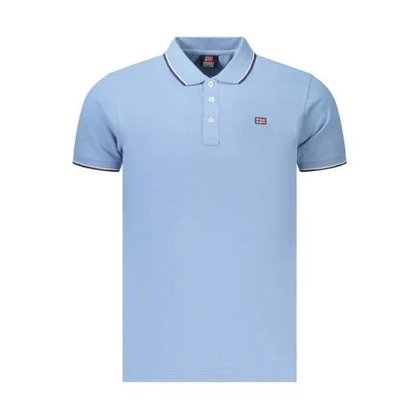 Polo homme à manches courtes, Norvège 1963, bleu - NORWAY 1963