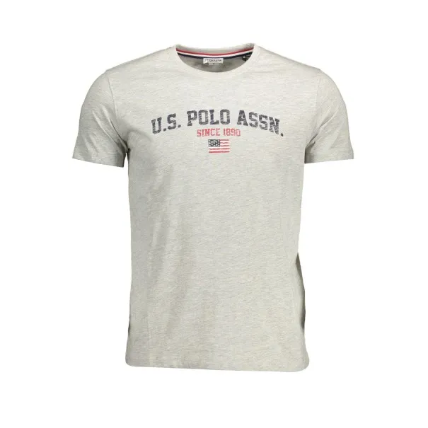 T-shirt à manches courtes pour homme US POLO ASSN., gris - U.S. POLO ASSN