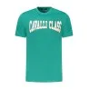 T-SHIRT À MANCHES COURTES CAVALLI CLASS HOMME VERT - CAVALLI CLASS