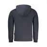 SWEAT-SHIRT BLEU À FERMETURE ÉCLAIR POUR HOMME US GRAND - U.S. GRAND