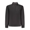 SWEAT-SHIRT NOIR À FERMETURE ÉCLAIR POUR HOMME COVERI MOVING - COVERI MOVING