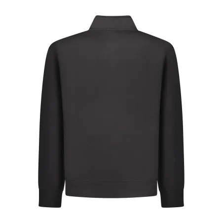SWEAT-SHIRT NOIR À FERMETURE ÉCLAIR POUR HOMME COVERI MOVING - COVERI MOVING