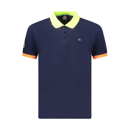 Polo homme à manches courtes, Norvège 1963, bleu - NORWAY 1963