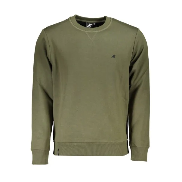 SWEAT-SHIRT VERT À FERMETURE ÉCLAIR POUR HOMME US GRAND - U.S. GRAND