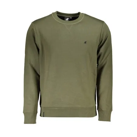 SWEAT-SHIRT VERT À FERMETURE ÉCLAIR POUR HOMME US GRAND - U.S. GRAND