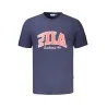T-SHIRT À MANCHES COURTES POUR HOMMES FILA BLEU - FILA