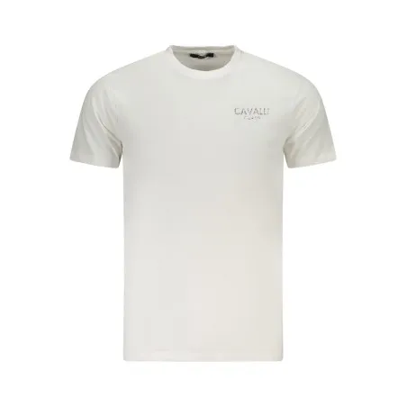 T-SHIRT À MANCHES COURTES CAVALLI CLASS HOMME BLANC - CAVALLI CLASS