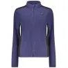 SWEAT-SHIRT FEMME BLEU À FERMETURE ÉCLAIR NORVÈGE 1963 - NORWAY 1963