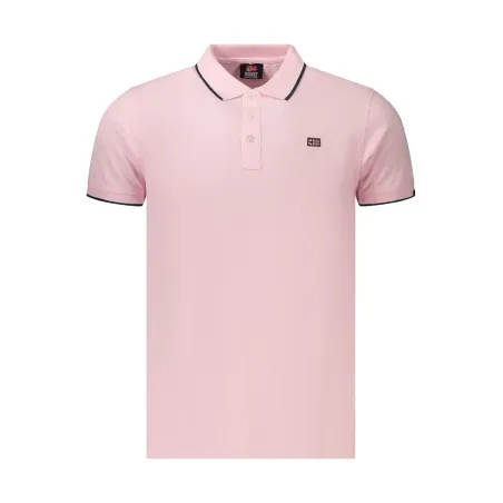POLO HOMME À MANCHES COURTES ROSE NORVÈGE 1963 - NORWAY 1963