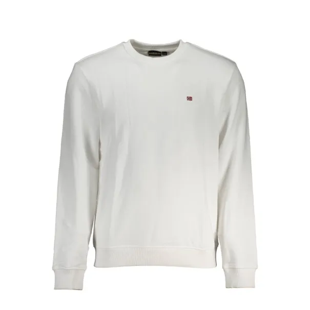 SWEAT-SHIRT NAPAPIJRI SANS ZIP HOMME BLANC - NAPAPIJRI
