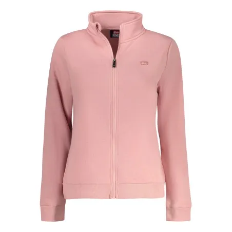 SWEAT-SHIRT FEMME ROSE À FERMETURE ÉCLAIR NORVÈGE 1963 - NORWAY 1963