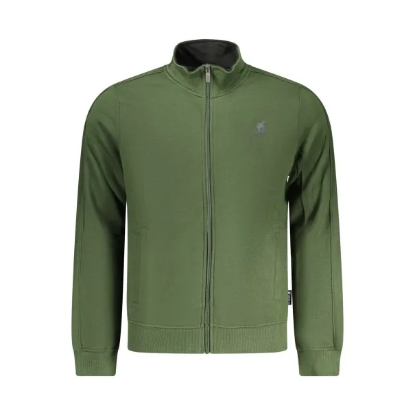 SWEAT-SHIRT VERT À FERMETURE ÉCLAIR POUR HOMME US GRAND - U.S. GRAND