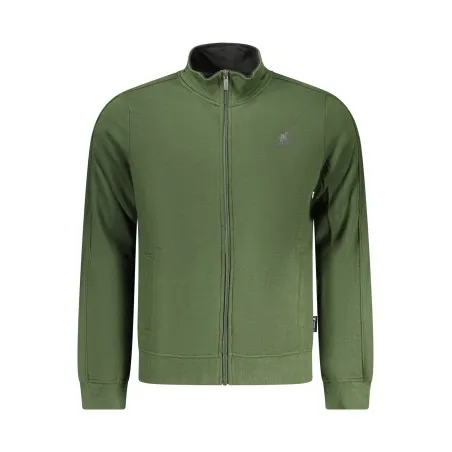 SWEAT-SHIRT VERT À FERMETURE ÉCLAIR POUR HOMME US GRAND - U.S. GRAND