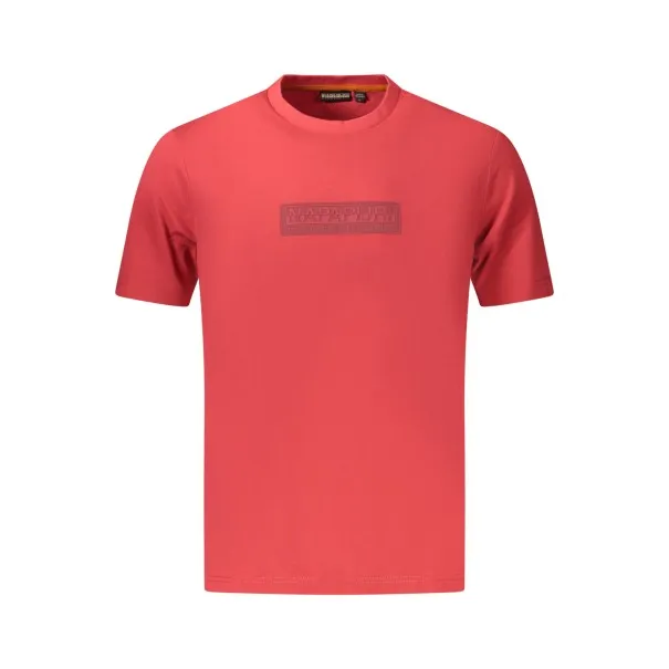 T-shirt à manches courtes pour homme NAPAPIJRI, rouge - NAPAPIJRI